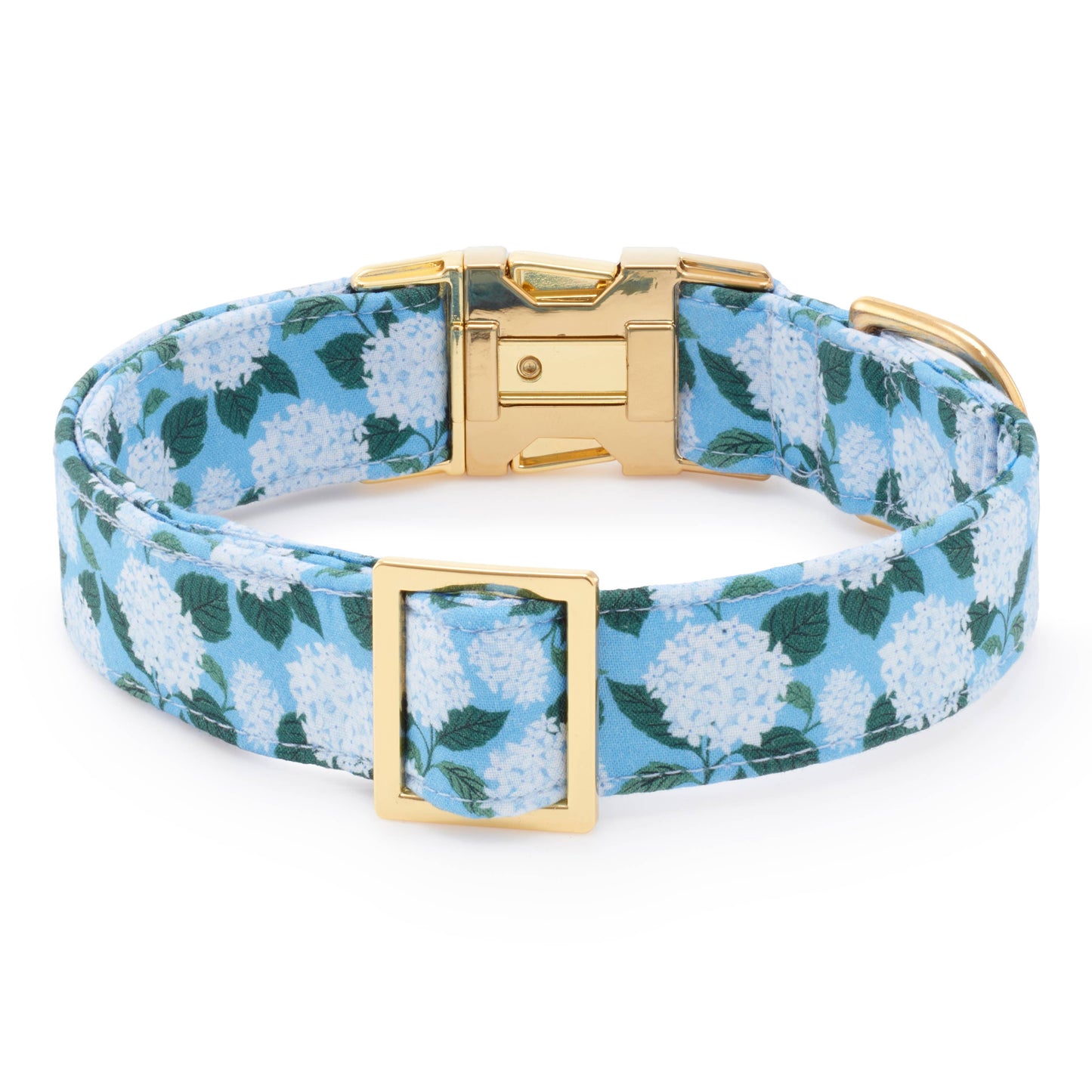 Pre- order  Due early Feb.  The Foggy Dog - Hydrangea Dog Collar