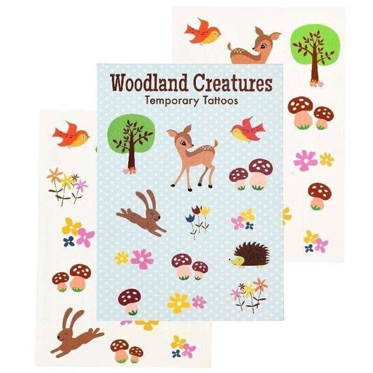 Rex London UK - Temporary Tattoos - Woodland Creatures