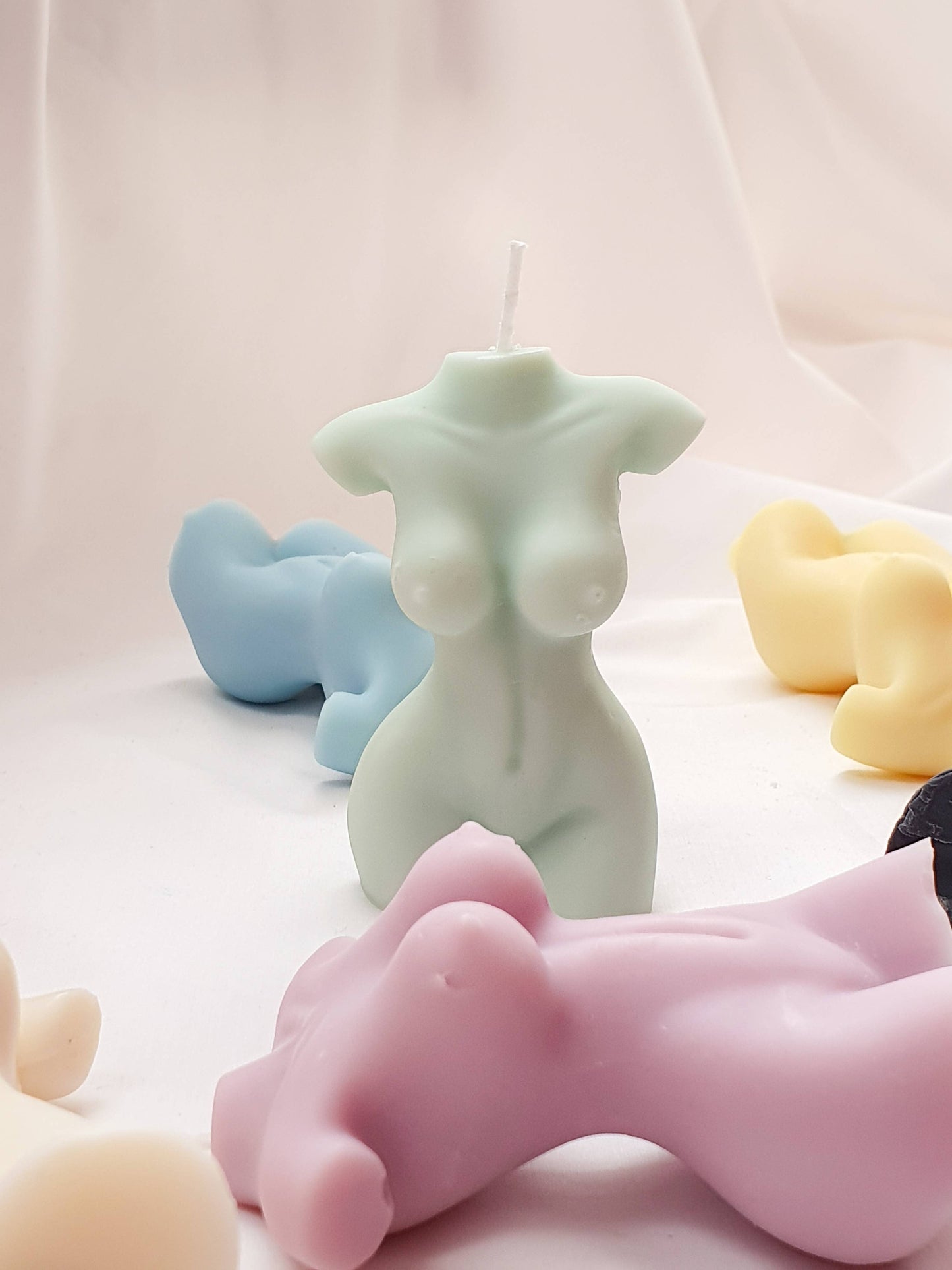 Female Torso Candle Handmade Soy Wax Candle