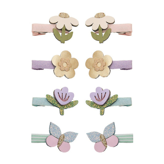 Mimi & Lula Flower Garden Hair Clips Set | Children’s Floral Hair Accessor