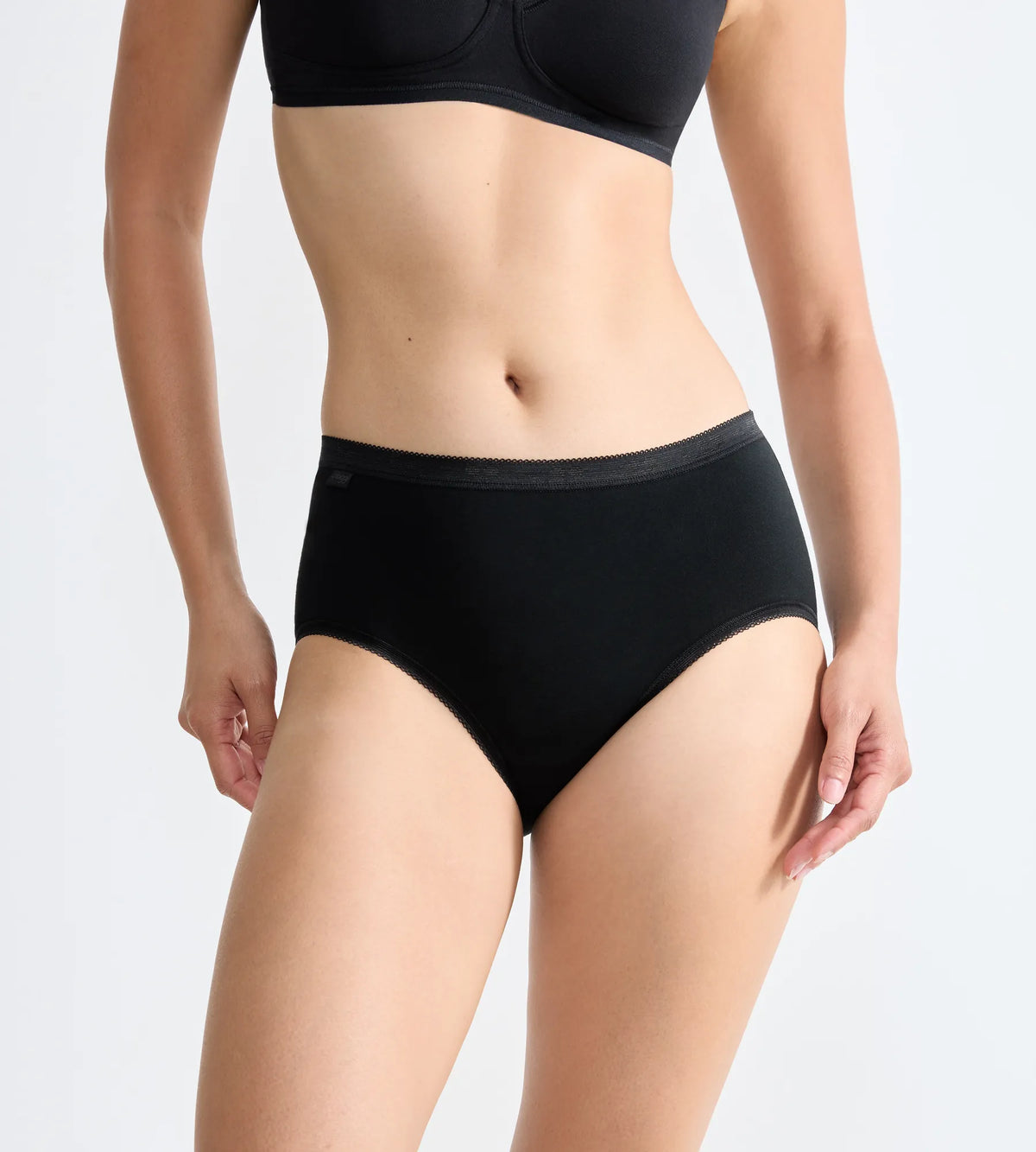 Sloggi Basic+ Midi Brief | Premium Cotton Mid Rise Brief
