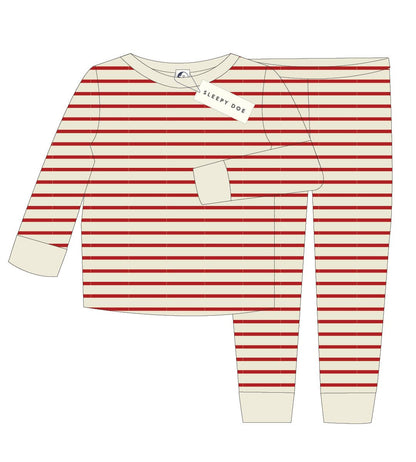 Sleepy Doe - KIDS CLASSIC SET | RED & OATMEAL BRETON