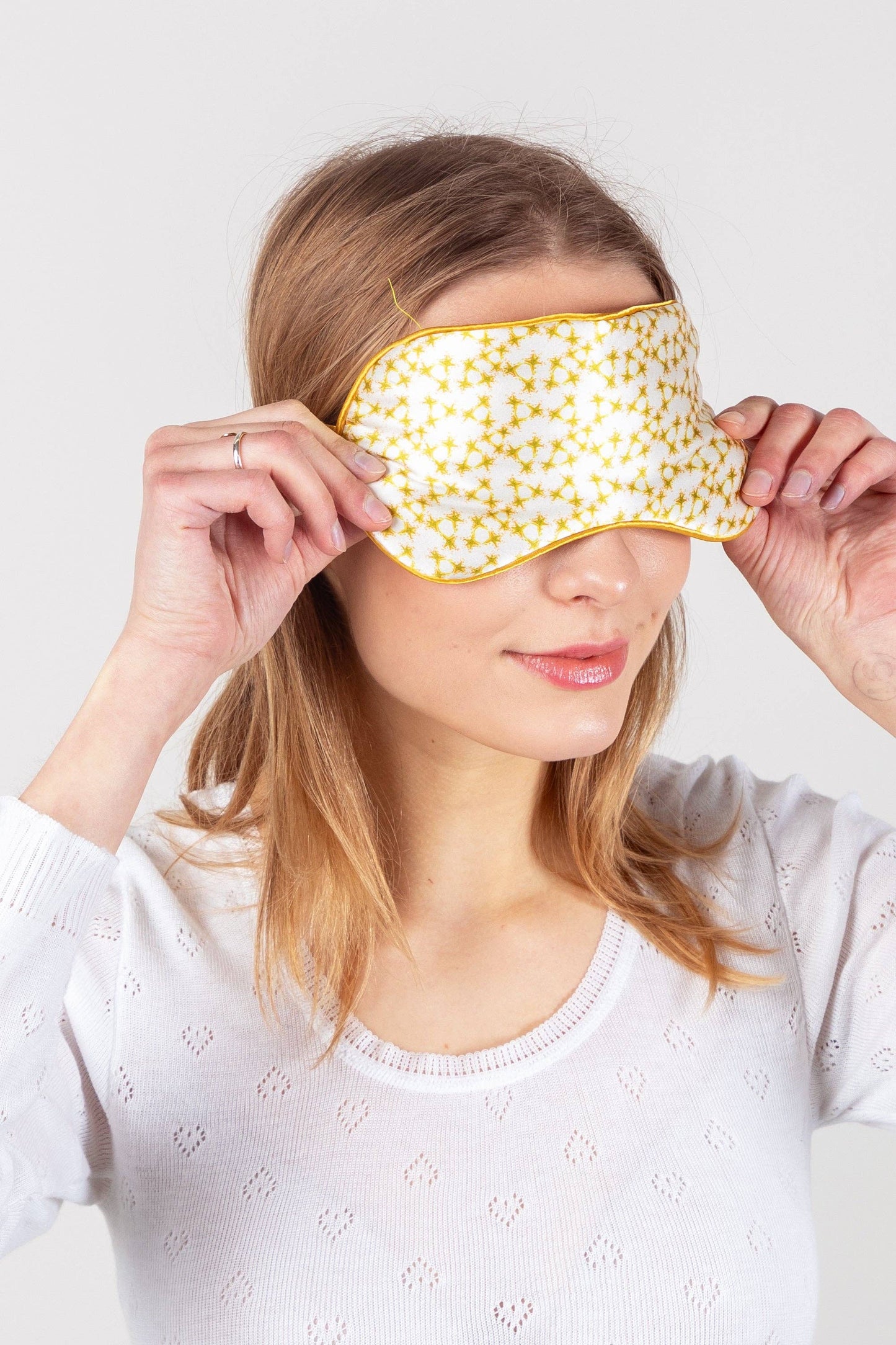 Jessica Russell Flint - Silk Eye Mask / "The Stars"
