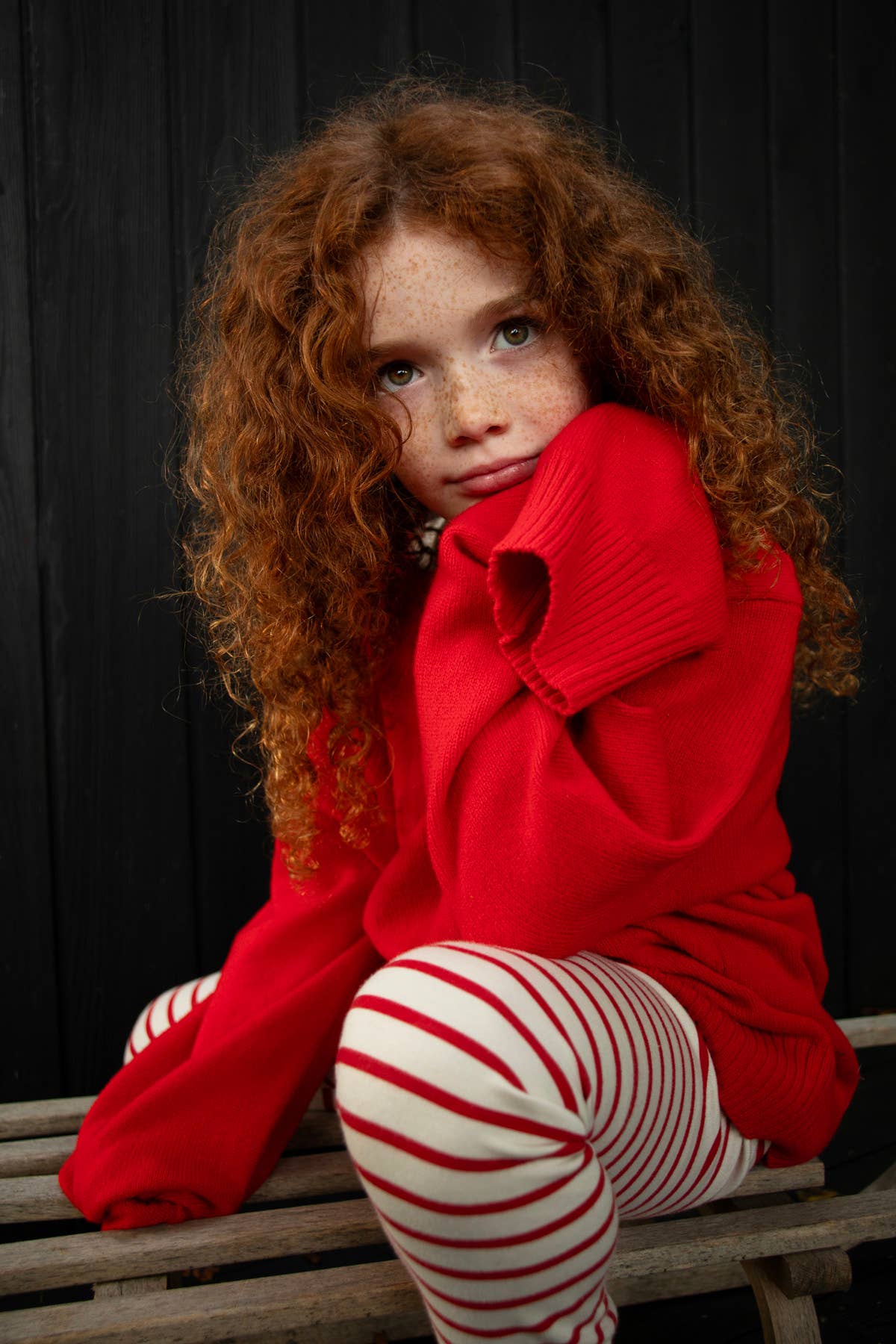 Sleepy Doe - KIDS CLASSIC SET | RED & OATMEAL BRETON