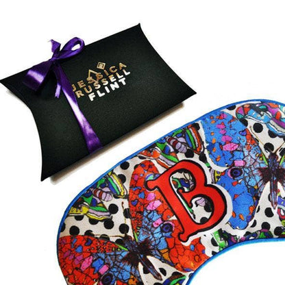 Jessica Russell Flint - Silk Eye Mask / "B for Butterfly"
