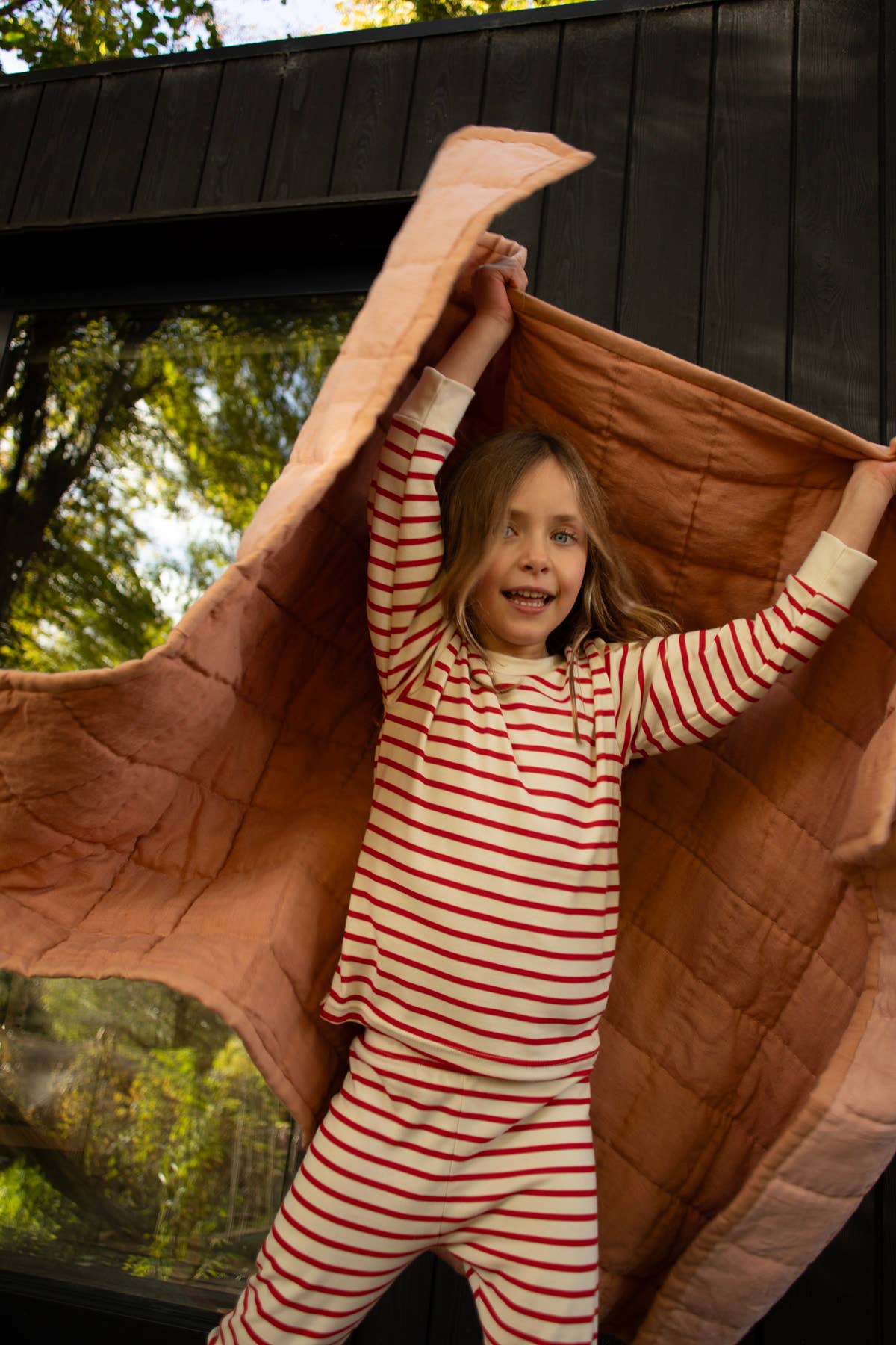 Sleepy Doe - KIDS CLASSIC SET | RED & OATMEAL BRETON
