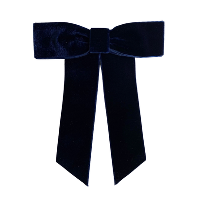 Women's Velvet Bow Hair Clip