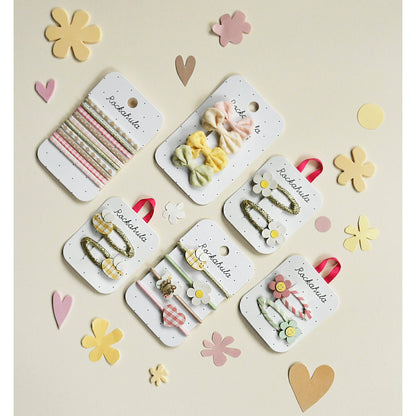 Rockahula Bunny Gingham Elastic Pony Pack