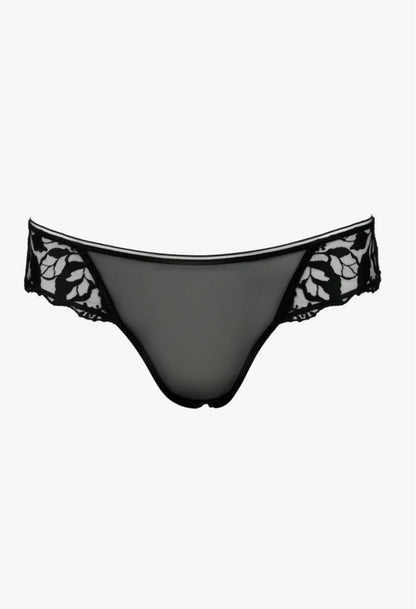 Maison Lejaby: Sin Black embroidered panties