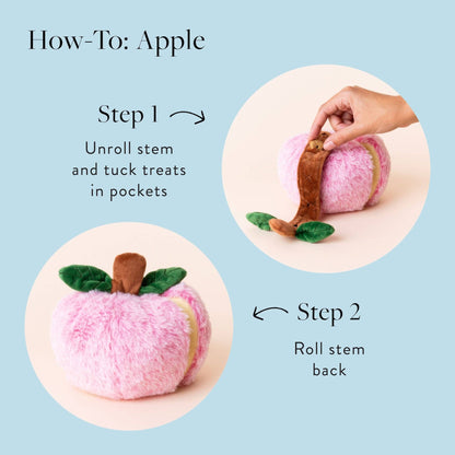 The Foggy Dog - Apple Interactive Snuffle Dog Toy