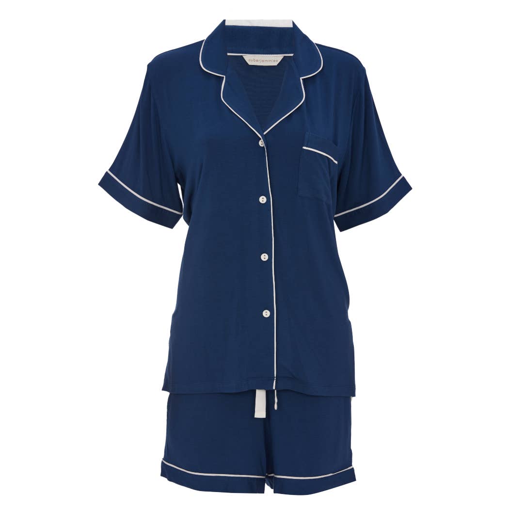 Cyberjammies - Harriet Teal Jersey Shorty Set