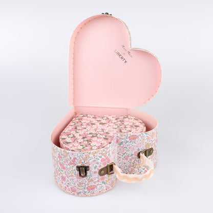 Meri Meri X Liberty Heart Suitcases (x2)
