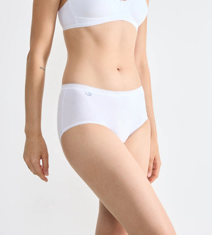 Sloggi Basic+ Midi Brief | Premium Cotton Mid Rise Brief