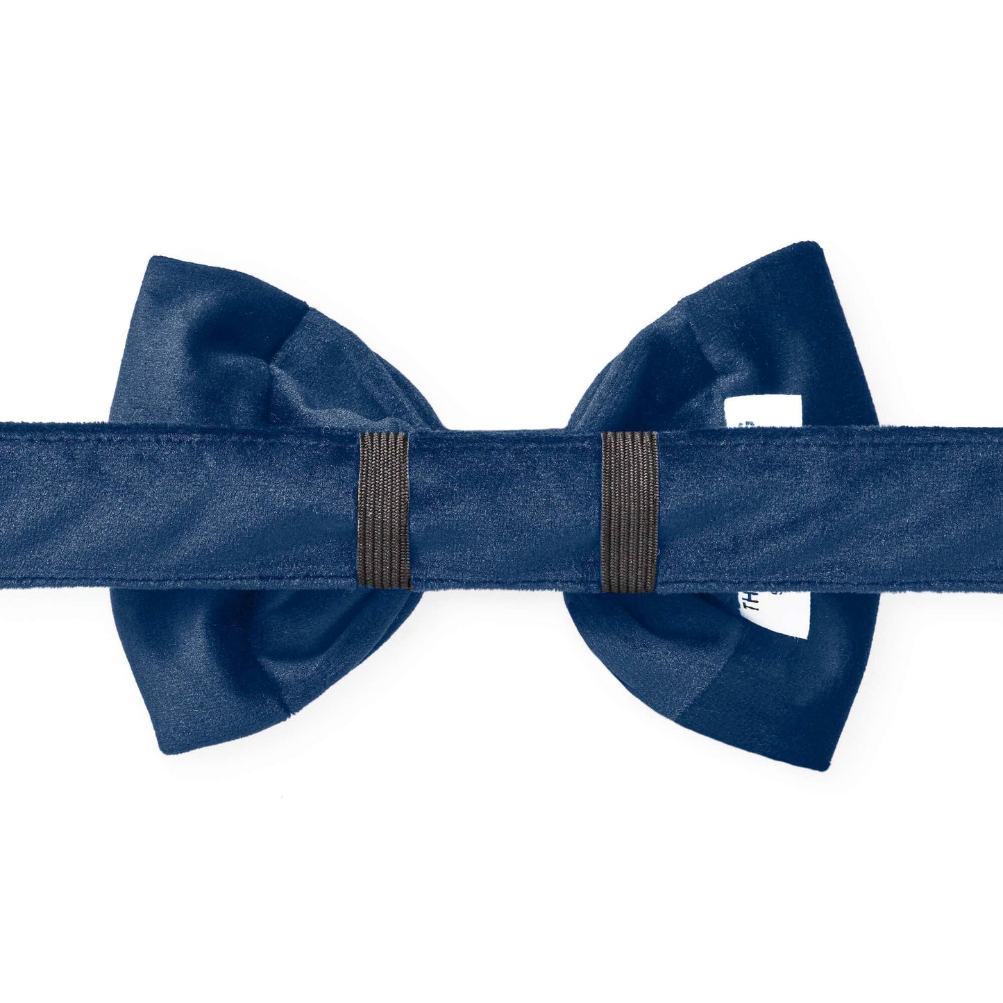 The Foggy Dog - Navy Velvet Dog Bow Tie