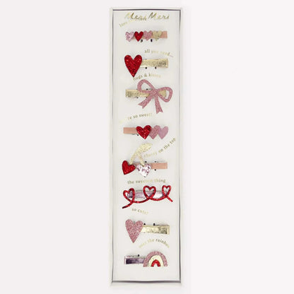 Meri Meri Heart Hair Clips