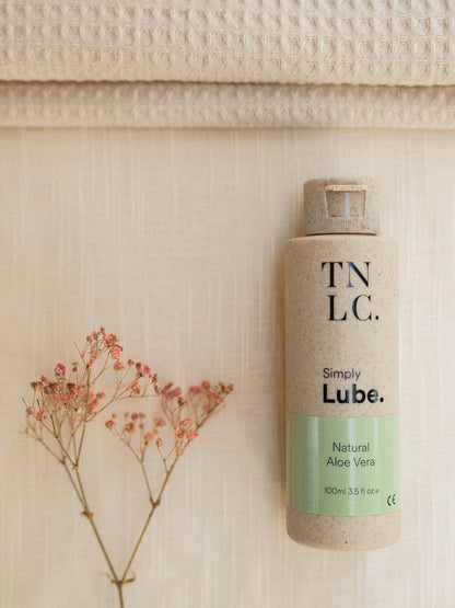 The Natural Love Company - Simply Lube Aloe Vera | All Natural Vegan Intimacy Lubricant