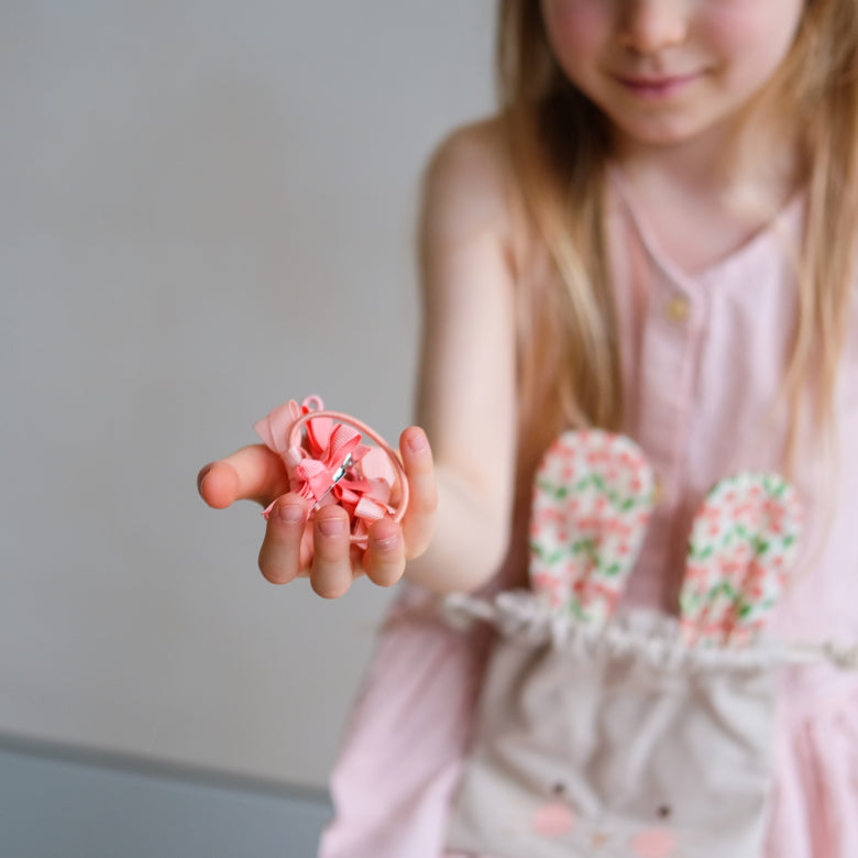 Mimi & Lula Easter Hair Clips Gift Set | Bunny Pouch & Spring Hair Slides