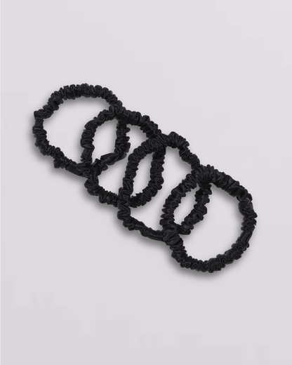 The Big Silk - Set of 4 Organic Silk Scrunchies - Best Seller