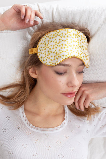Jessica Russell Flint - Silk Eye Mask / "The Stars"
