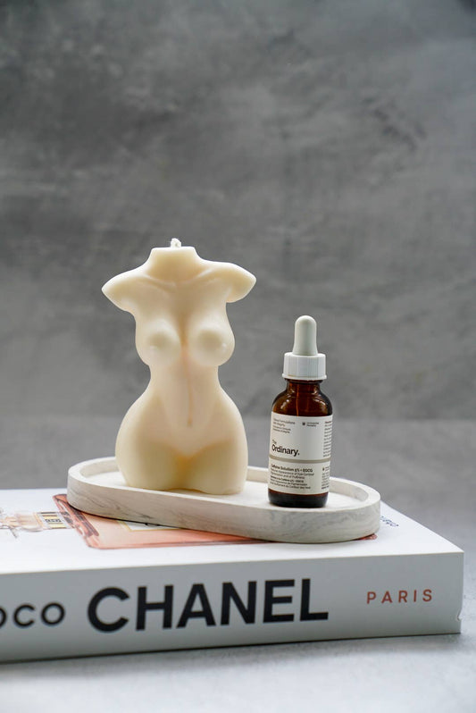 Female Naked Body XL Candle