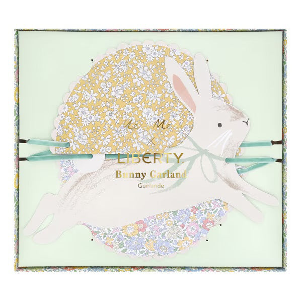 Meri Meri x Liberty Bunny & Floral Garland | Liberty Easter Party Decoration
