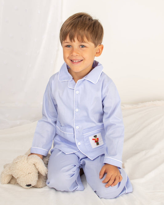 Caramelo Kids - Hand smocked boys pjs