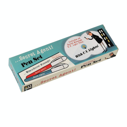 Rex B2B - UK - Secret Agent Invisible Ink Spy Pens (Set of 2)