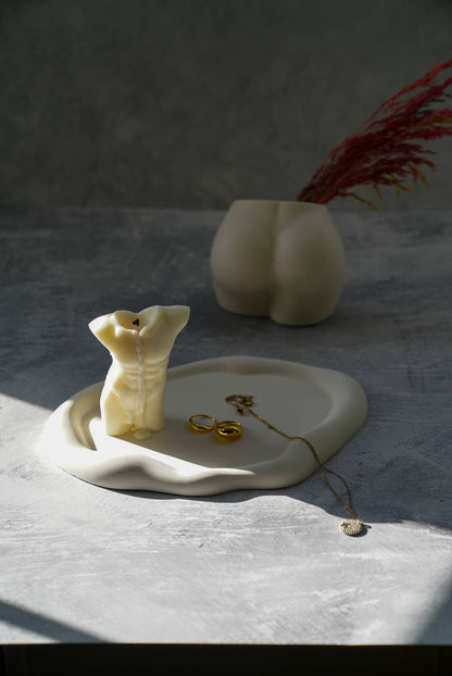 Naked Male Torso Candle