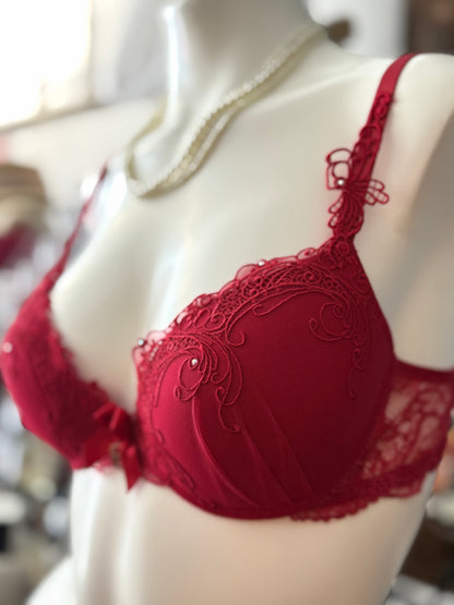 Lise Charmel Soir de Venise Padded Bra – Rouge Venise