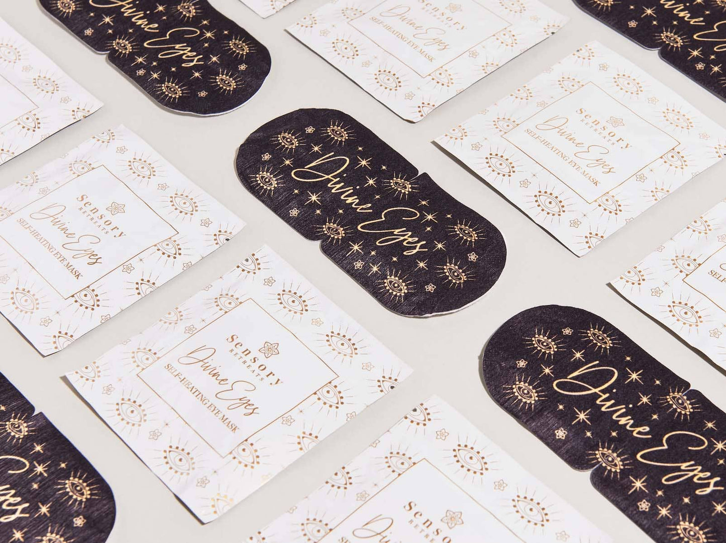 Sensory Retreats - 50 Sensory Retreats Divine Eyes Self Heating Eye Masks