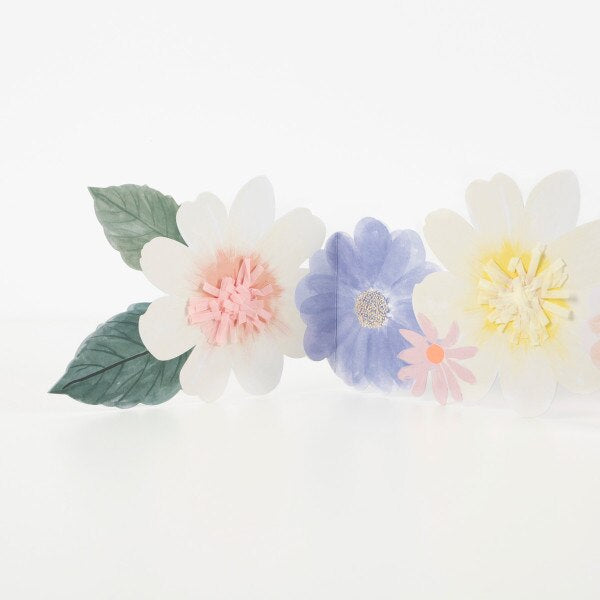 Meri Meri Flowers Birthday Card