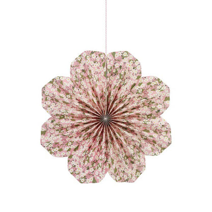 Meri Meri x Liberty Paper Pinwheel Decorations (Set of 6) | Liberty Party Decorations
