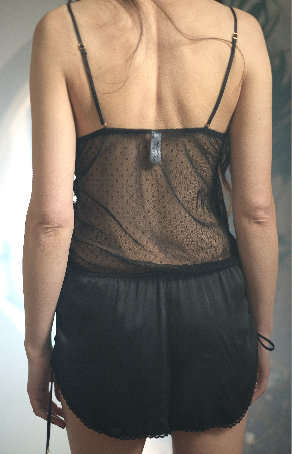 Shell Belle Couture Betty Playsuit Black