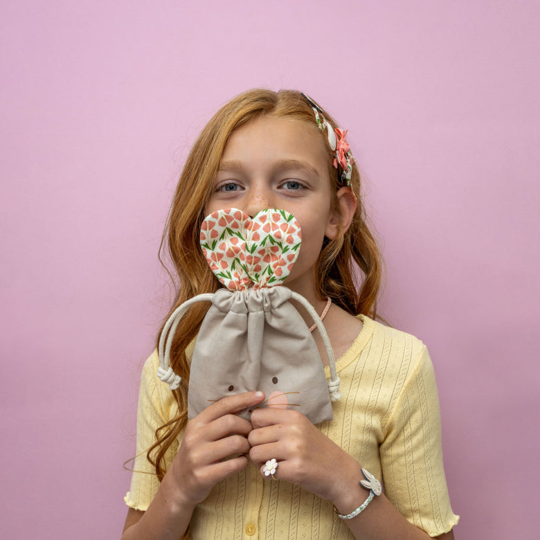 Mimi & Lula Easter Hair Clips Gift Set | Bunny Pouch & Spring Hair Slides