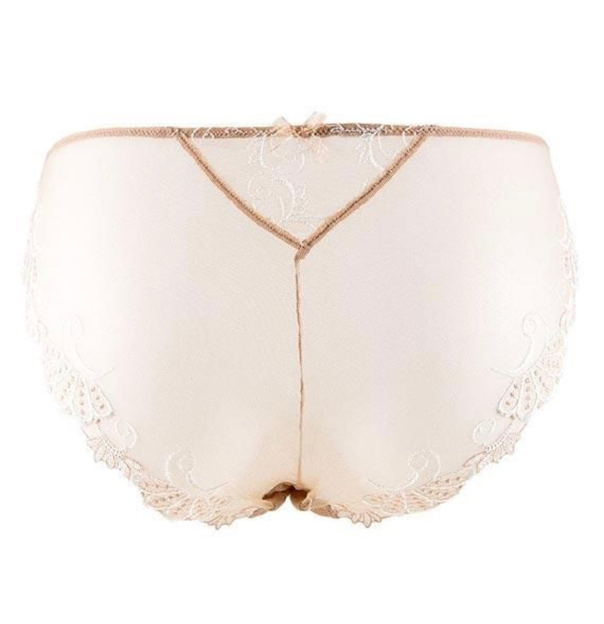Lise Charmel Dressing Floral High-Waisted Brief | Ambre Nacre