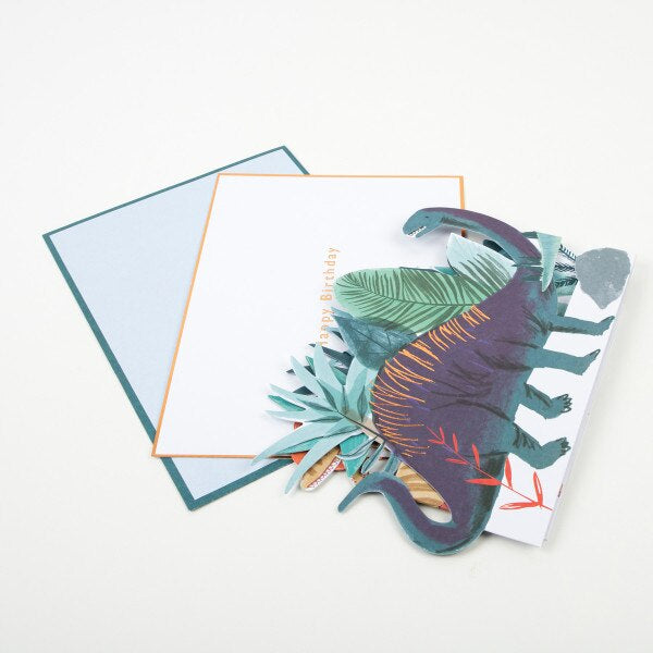 Meri Meri Dinosaurs Birthday Card