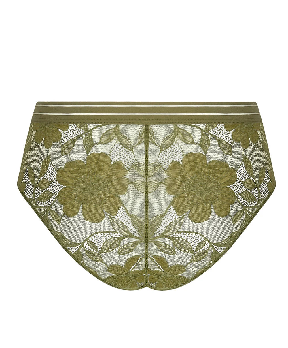 Antigel Dentelle Rebelle Shorty | Vert Mousse