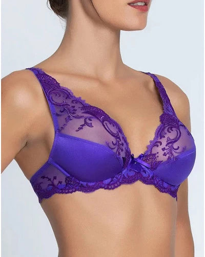 Lise Charmel Splendeur Soie Glam Triangle Bra – Ocean Bleu