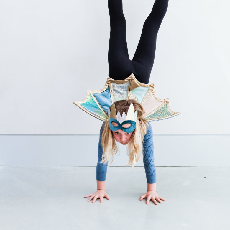 Mimi and Lula Dragon Mask
