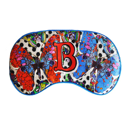 Jessica Russell Flint - Silk Eye Mask / "B for Butterfly"