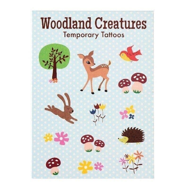 Rex London UK - Temporary Tattoos - Woodland Creatures