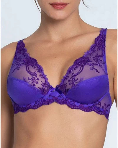Lise Charmel Splendeur Soie Glam Triangle Bra – Ocean Bleu