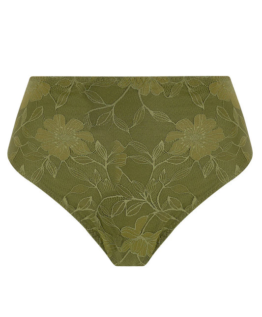 Antigel Dentelle Rebelle High-Waisted Brief | Vert Mousse