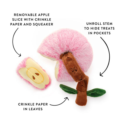 The Foggy Dog - Apple Interactive Snuffle Dog Toy
