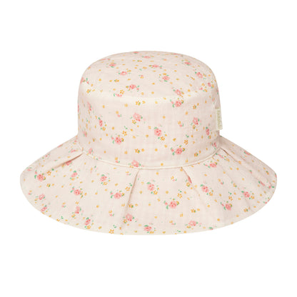 Rockahula Tiny Blossom Pleated Reversible Sunhat.
