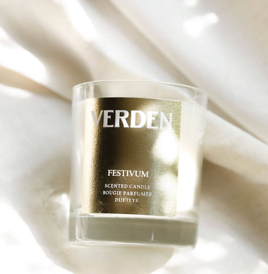 Verden - FESTIVUM SCENTED CANDLE, Made In the UK - 100% Vegan
