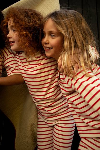 Sleepy Doe - KIDS CLASSIC SET | RED & OATMEAL BRETON