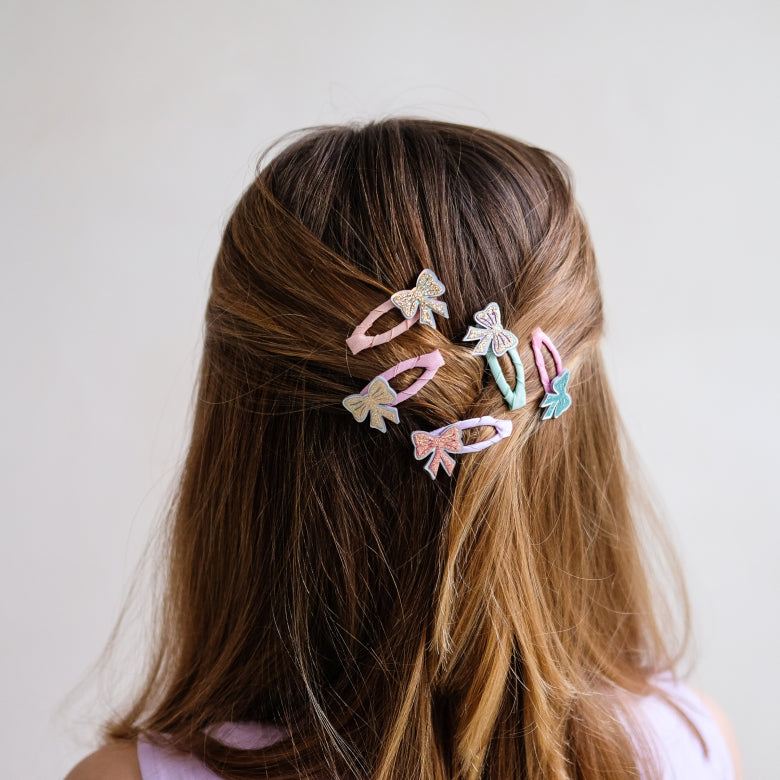 Mimi and Lula Sparkle Bow Mini Clic Clacks