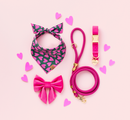 The Foggy Dog - Lovestruck Valentine's Day Dog Bandana