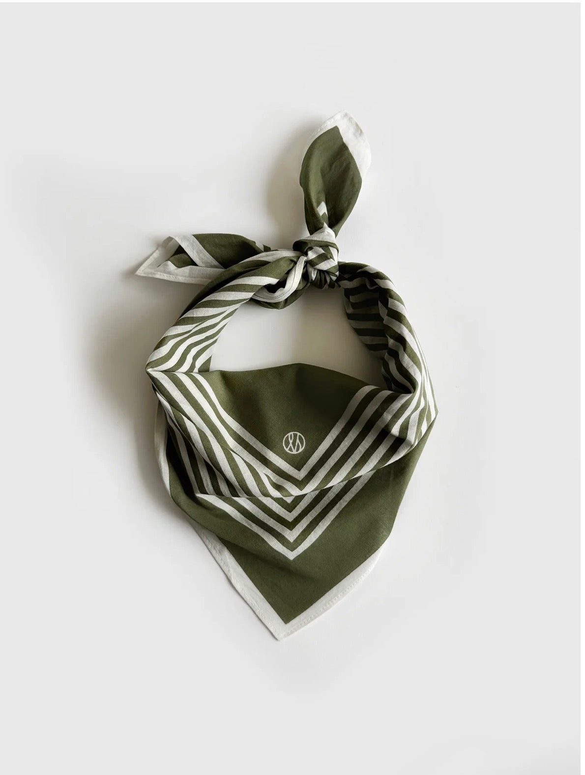 Lescarf 50cm Silk Scarf Forest Green